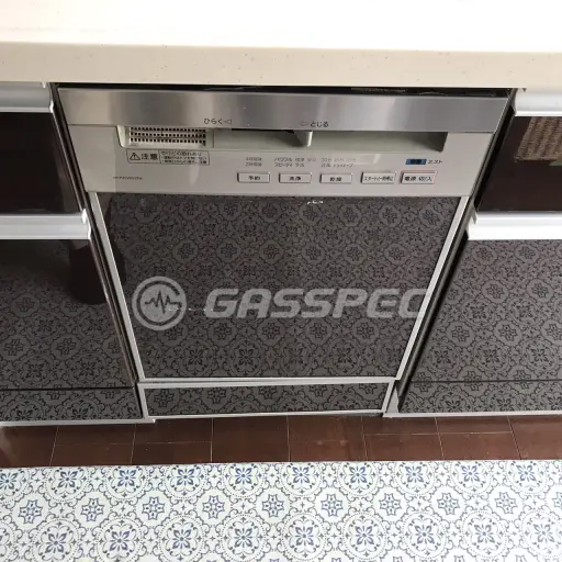 交換前のビルトイン食洗機（パナソニック NP-P45VD2STM）