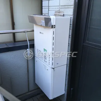 施工後の給湯器（ノーリツ GT-C246SAWX BL）
