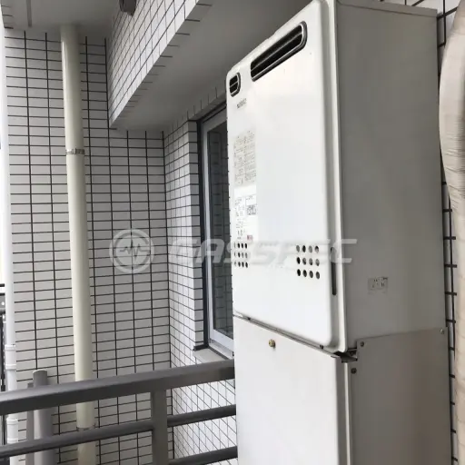 交換前の給湯器（ノーリツ GT-2427SAWX）