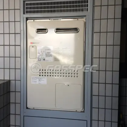 施工後の暖房熱源機（ノーリツ GTH-2044SAWX-1 BL）