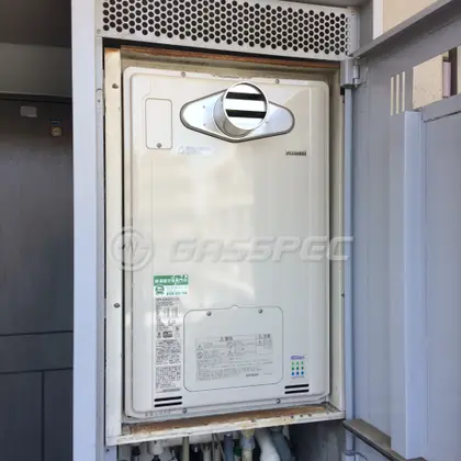 施工後の暖房熱源機（リンナイ RUFH-E2405AT2-3(A)）