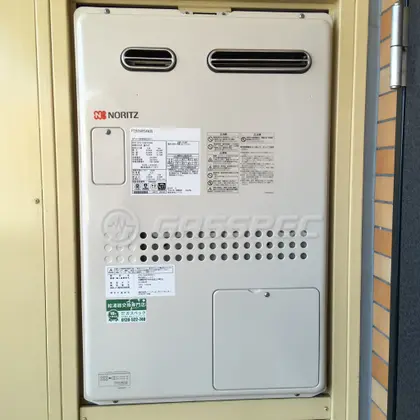 施工後の暖房熱源機（ノーリツ GTH-1644AWX3H-1 BL）