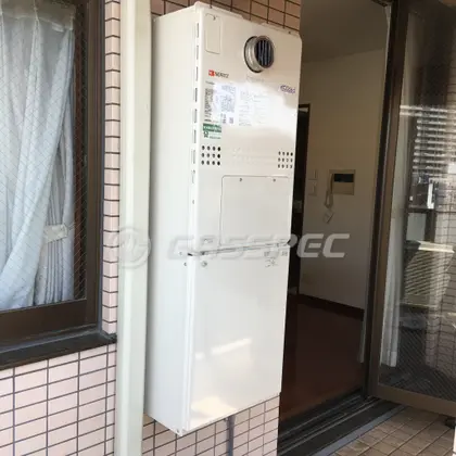 施工後の暖房熱源機（ノーリツ GTH-C2450AW3H-1 BL）