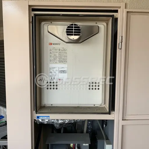 交換前の給湯器（ノーリツ GT-2427SAWX-T-1）