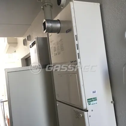 施工後の暖房熱源機（ノーリツ GTH-C2450AW3H-T-1 BL）