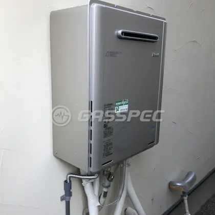 施工後の給湯器（リンナイ RUF-E2008SAW(A)）