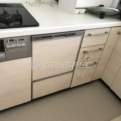 施工前のビルトイン食洗機（NP-45MS5S）