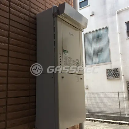 施工後の給湯器（ノーリツ GT-C246SAWX BL）