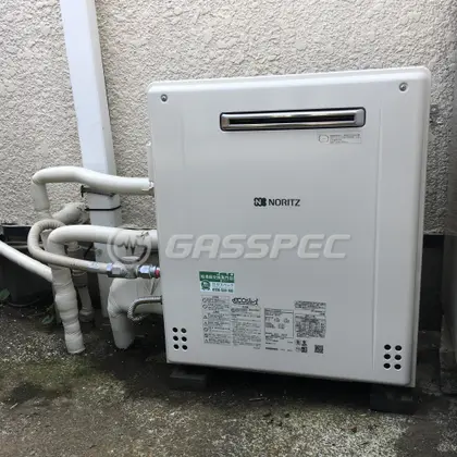 施工後の給湯器（ノーリツ GT-C246ARX BL）