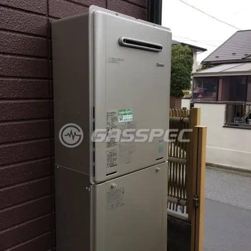 交換後の給湯器（リンナイ RUF-E2405SAW(A)）
