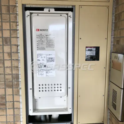 施工後の給湯器（ノーリツ GT-2053SAWX-H-2 BL）