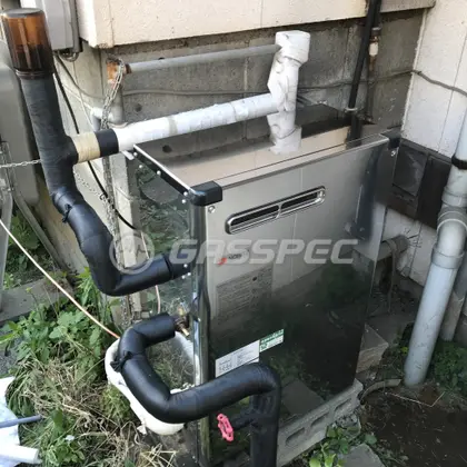 施工後の給湯器（ノーリツ OTX-305SAYSV）