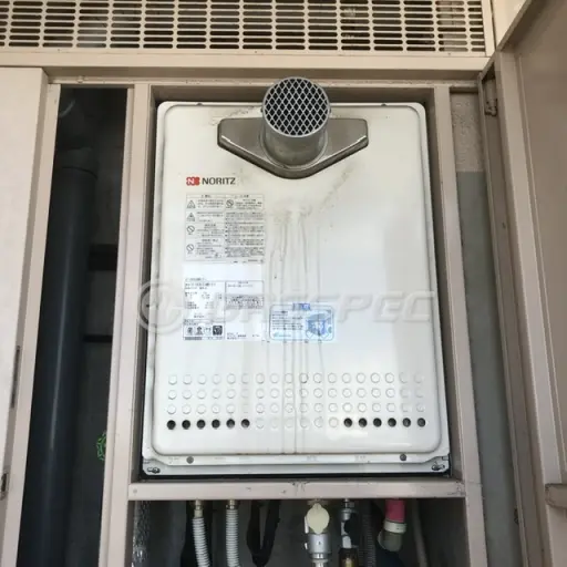 交換前の給湯器（ノーリツ GT-2428SAWX-T-1）