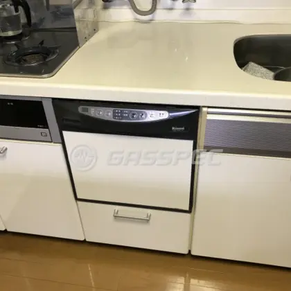 施工前のビルトイン食洗機（RKW-454C(A)）