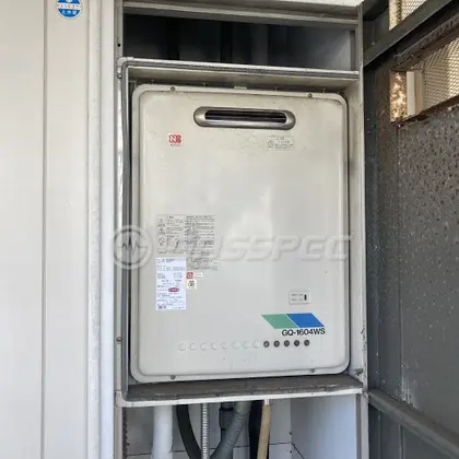 施工前の給湯器（GQ-1604WS-1）