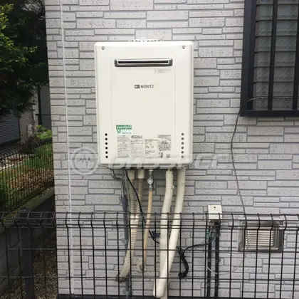 施工後の給湯器（ノーリツ GT-C246SAWX BL）