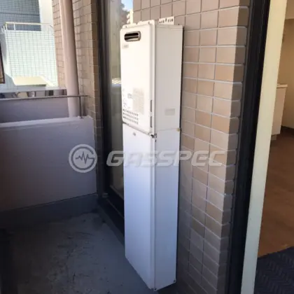 施工前の給湯器（GQ-1637WS）