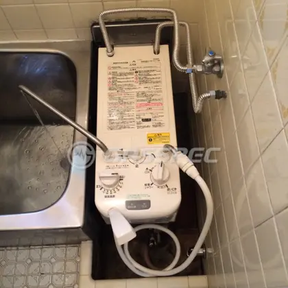施工後の給湯器（リンナイ RBF-A80SN）