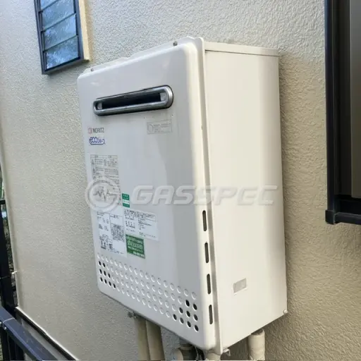 交換前の給湯器（ノーリツ GT-C2052SAWX）