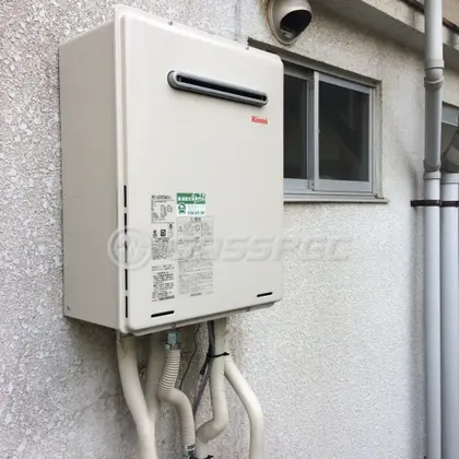 施工後の給湯器（リンナイ RUF-A2005SAW(A)）