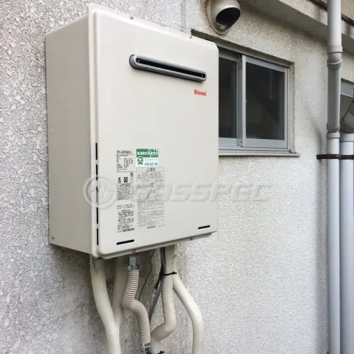 交換後の給湯器（リンナイ RUF-A2005SAW(A)）
