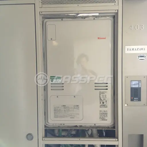 交換後の給湯器（リンナイ RUFH-A2400AU2-3）