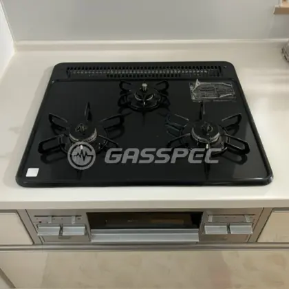施工前のビルトインガスコンロ（TN34V-60）