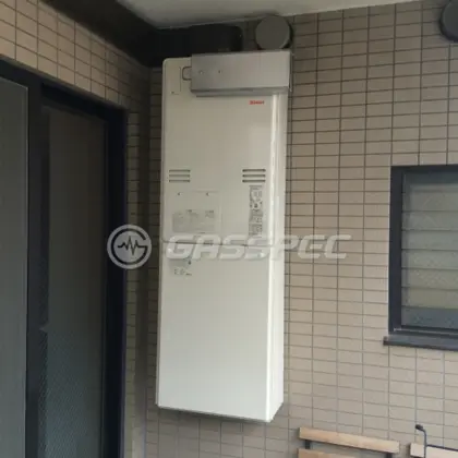 施工後の暖房熱源機（リンナイ RUFH-A2400AA2-3）