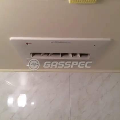 施工後の浴室乾燥機（ノーリツ BDV-4104AUKNC-J3-BL）