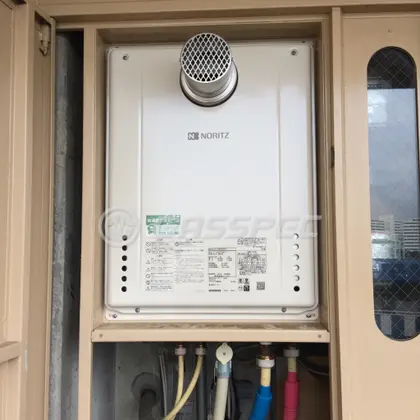 施工後の給湯器（ノーリツ GT-2060SAWX-T BL）