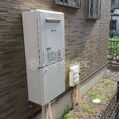 施工後の給湯器（ノーリツ GT-C246SAWX BL）