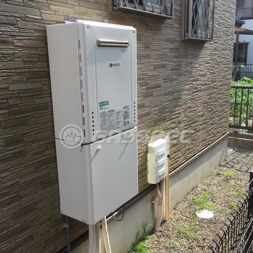 交換後の給湯器（ノーリツ GT-C246SAWX BL）