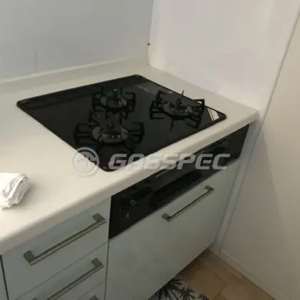施工前のビルトインガスコンロ（RB31AM2B1S）