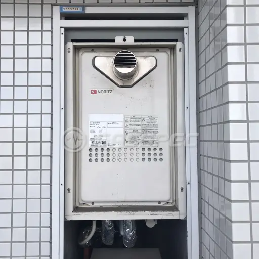 交換前の給湯器（ノーリツ GQ-2027AWX-T）