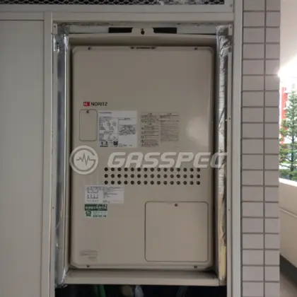 施工後の暖房熱源機（ノーリツ GTH-2444AWX3H-H-1 BL）