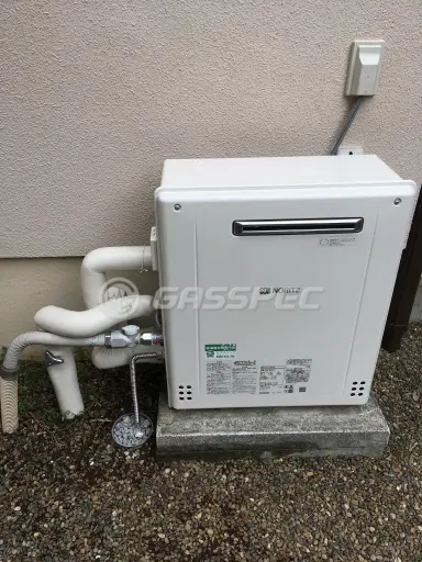 施工後の給湯器（ノーリツ GT-C246ARX BL）