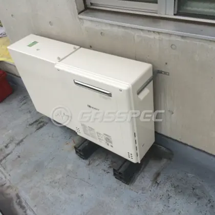 施工後の給湯器（ノーリツ GT-C246ARX BL）