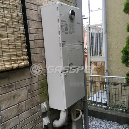施工後の暖房熱源機（ノーリツ GTH-C2450AW3H-1 BL）