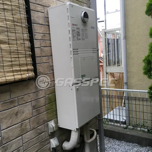 交換後の暖房熱源機（ノーリツ GTH-C2450AW3H-1 BL）
