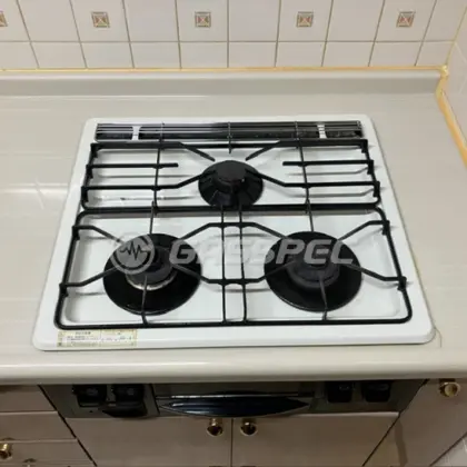 施工前のビルトインガスコンロ（DG3241）