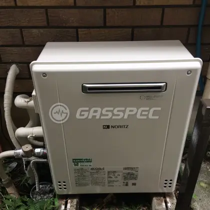 施工後の給湯器（ノーリツ GT-C246ARX BL）