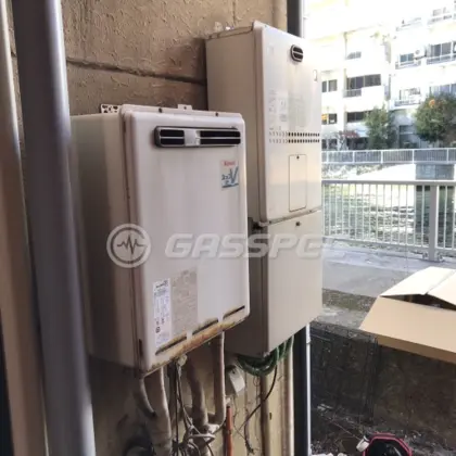 施工前の暖房熱源機（RUF-V2000SAW-1 / GH-10000WDH）