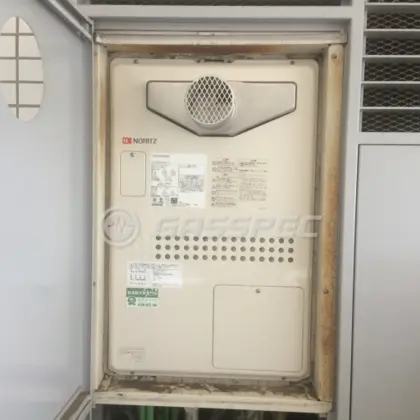 施工後の暖房熱源機（ノーリツ GTH-2444AWX3H-T-1 BL）