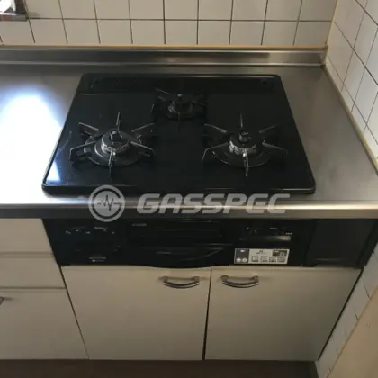 施工前のビルトインガスコンロ（C3WD8RJTR）