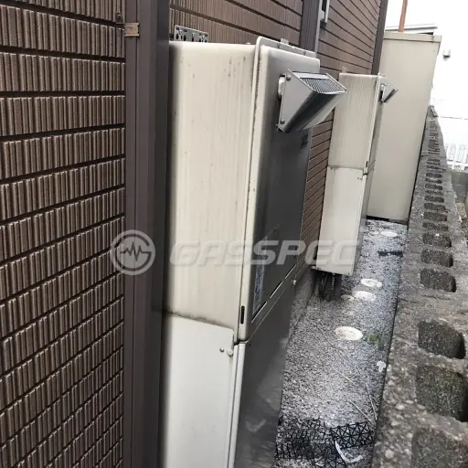 交換前の給湯器（リンナイ RUF-K2400SAW）