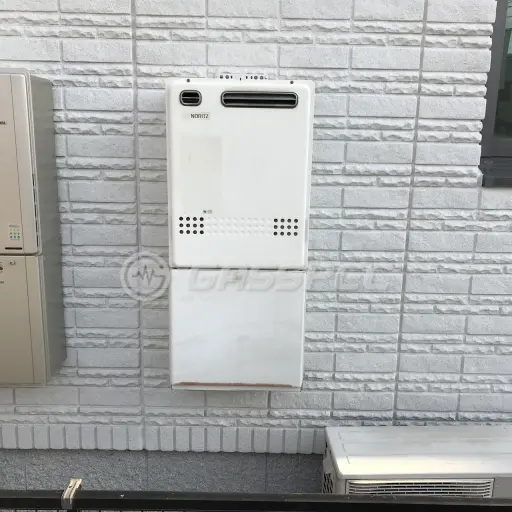 交換前の給湯器（ノーリツ GT-2427SAWX）