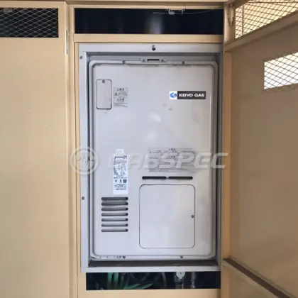 施工前の暖房熱源機（RUFH-V2400AU2-3）