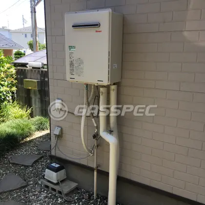 施工後の給湯器（リンナイ RUF-A2405SAW(A)）