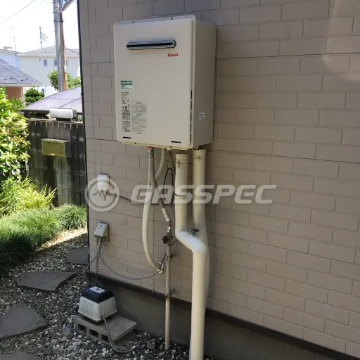 交換後の給湯器（リンナイ RUF-A2405SAW(A)）