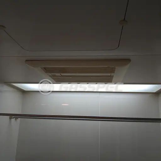 交換前の浴室乾燥機（ノーリツ BDV-3300UKNA-BL）